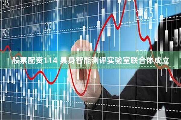 股票配资114 具身智能测评实验室联合体成立